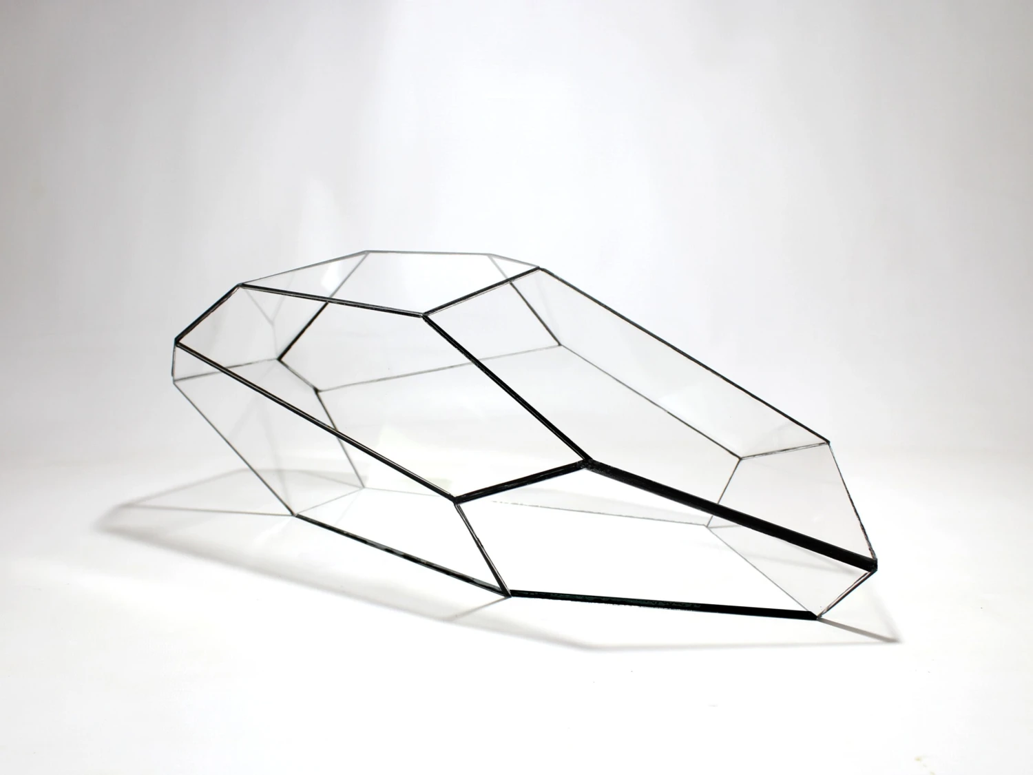 Geometric Terrarium - Plantasia - Vivarium ↑ 50 X 25 X 17,5 Cm (LxWxH) - Glass 3 Geometric Terrarium - Plantasia - Vivarium ↑ 50 X 25 X 17,5 Cm (LxWxH) - Glass