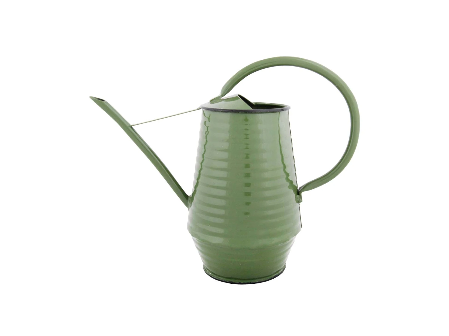 Flower Watering Can - Zinc - 1 Liter - Green - Gray - White 4 Flower Watering Can - Zinc - 1 Liter - Green - Gray - White - Image 2