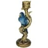 Candle Holder - Blue Parrot ↑ 26 Cm 2 Candle Holder - Blue Parrot ↑ 26 Cm -Optimal Glass Plant Shop Candle Holder Blue Parrot 25 cm 1 b69fd212 06c9 4f50 ab2b 0f7982a92821