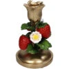 Candle Holder - Strawberry Gold 1 Candle Holder - Strawberry Gold -Optimal Glass Plant Shop Candle Holder Strawberry 16 cm 1 7cf433e4 e6bd 454d 87dd ef46cf86ff18