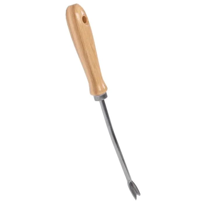 Hand Weeder - Galvanized Steel - Ash Wood Handle 3 Hand Weeder - Galvanized Steel - Ash Wood Handle