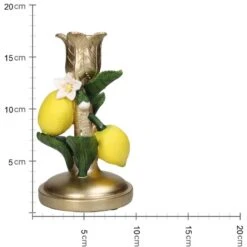 Candle Holder - Lemon ↑ 18 Cm -Optimal Glass Plant Shop KAL 1977 4