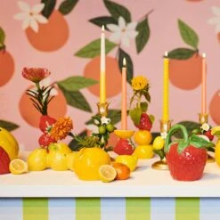 Candle Holder - Lemon ↑ 18 Cm -Optimal Glass Plant Shop KAL 1977 9