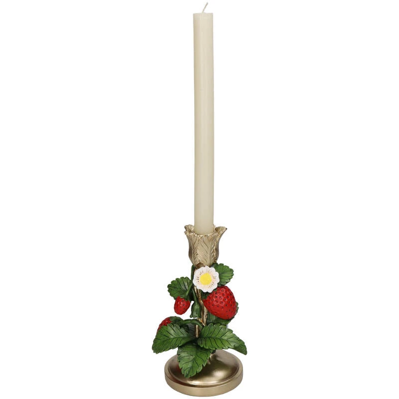 Candle Holder - Strawberry Gold ↑ 20 Cm 4 Candle Holder - Strawberry Gold ↑ 20 Cm - Image 2