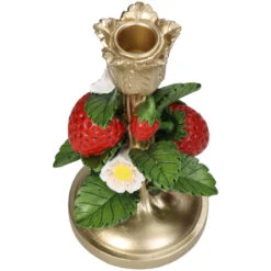 Candle Holder - Strawberry Gold ↑ 20 Cm 9 Candle Holder - Strawberry Gold ↑ 20 Cm -Optimal Glass Plant Shop KAL 1982 2 3412a813 d7aa 4d49 b05e a0ff22c9ff35