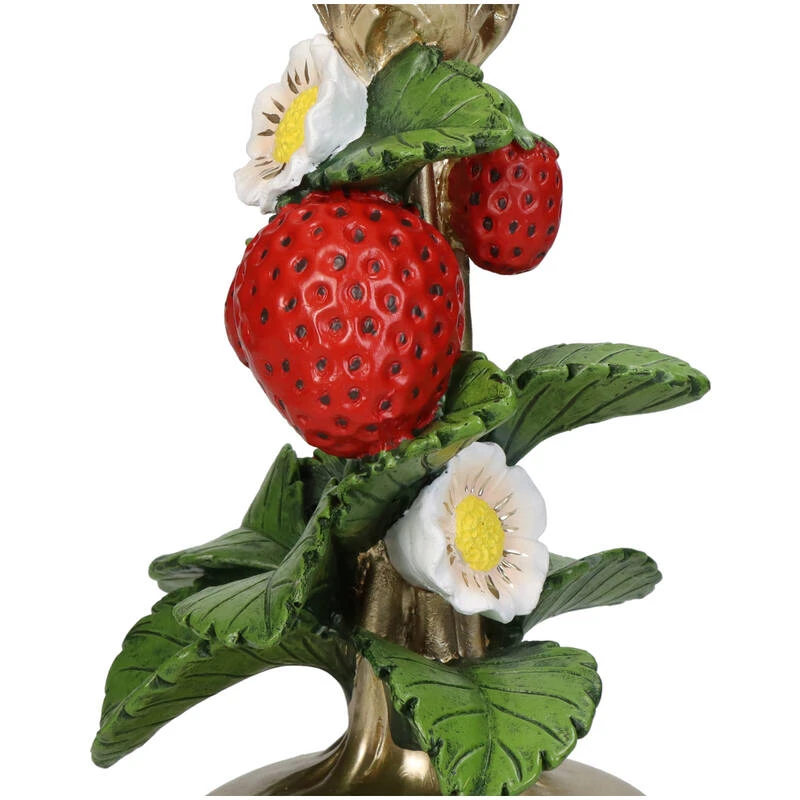 Candle Holder - Strawberry Gold ↑ 20 Cm 5 Candle Holder - Strawberry Gold ↑ 20 Cm - Image 3