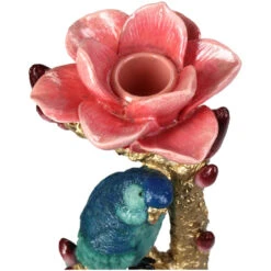 Candleholder - Multi Bird ↑ 27 Cm 8 Candleholder - Multi Bird ↑ 27 Cm -Optimal Glass Plant Shop KAL 4166 2