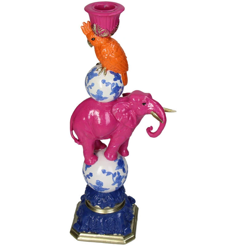 Candleholder - Pink Elephant ↑ 30 Cm 6 Candleholder - Pink Elephant ↑ 30 Cm - Image 4