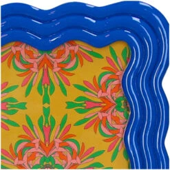 Curved Photo Frame Polyresin - Blue 9 Curved Photo Frame Polyresin - Blue -Optimal Glass Plant Shop KAL 5022 3