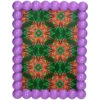 Beaded Photo Frame Polyresin – Purple -Optimal Glass Plant Shop KAL 5370
