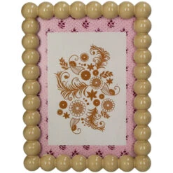Photo Frame Polyresin – Beige -Optimal Glass Plant Shop KAL 6126