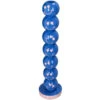 Smiley Blue Balls Candle Holder 9x9x36cm - Candle Stick Holder -Optimal Glass Plant Shop KAL 6493 1 smiley kandelaar