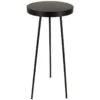 Round Table - Black Metal - Ø42,5 X ↑ 98 Cm 1 Round Table - Black Metal - Ø42,5 X ↑ 98 Cm -Optimal Glass Plant Shop Round Table Black Metal 98 cm 1