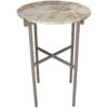 Round Table - Rainforest Marble - Ø38 X ↑ 56 Cm 1 Round Table - Rainforest Marble - Ø38 X ↑ 56 Cm -Optimal Glass Plant Shop Round Table Round Beige Stone 56 cm 1 54b2684e 96c6 4e36 ab88 2f0010f59bf8
