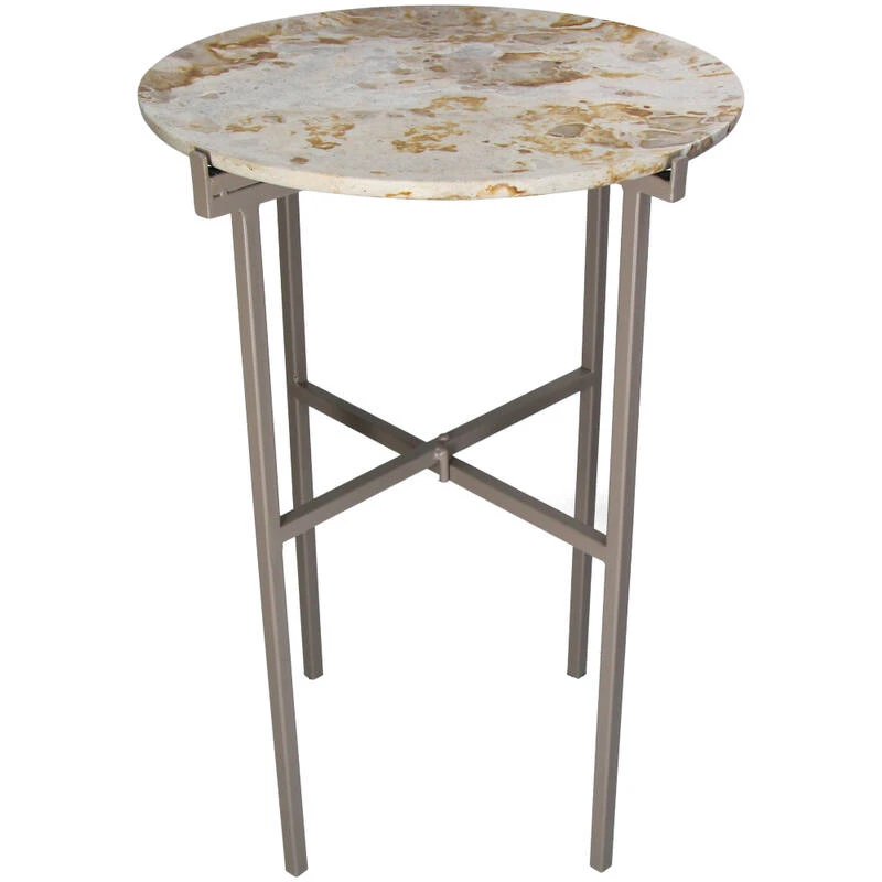 Round Table - Rainforest Marble - Ø38 X ↑ 56 Cm 3 Round Table - Rainforest Marble - Ø38 X ↑ 56 Cm