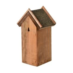 ESSCHERT DESIGN Blue Tit Birdhouse - Nesting Box - Bitumen Roof 9 ESSCHERT DESIGN Blue Tit Birdhouse - Nesting Box - Bitumen Roof -Optimal Glass Plant Shop Vogelhuis Nestkast Vogels Tuin Trendhero1