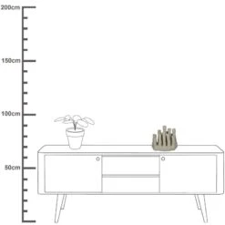 Flower Holder XL - Coral - Ecru - Multi-spout Vase -Optimal Glass Plant Shop XET 9844 3