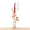 FlowerHero® - S - Wooden Dried Flower Stand + Dried Floral Arrangement 1 FlowerHero® - S - Wooden Dried Flower Stand + Dried Floral Arrangement -Optimal Glass Plant Shop dried flowers stand droogbloemen standaard hout wood