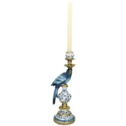Candle Holder - Dutch Blue Parrot ↑ 40 Cm 23 Candle Holder - Dutch Blue Parrot ↑ 40 Cm -Optimal Glass Plant Shop dutch blue parrot candle stick 2 XET 58593 74848f1f 6978 4ee7 9f15 dd2c336e5feb