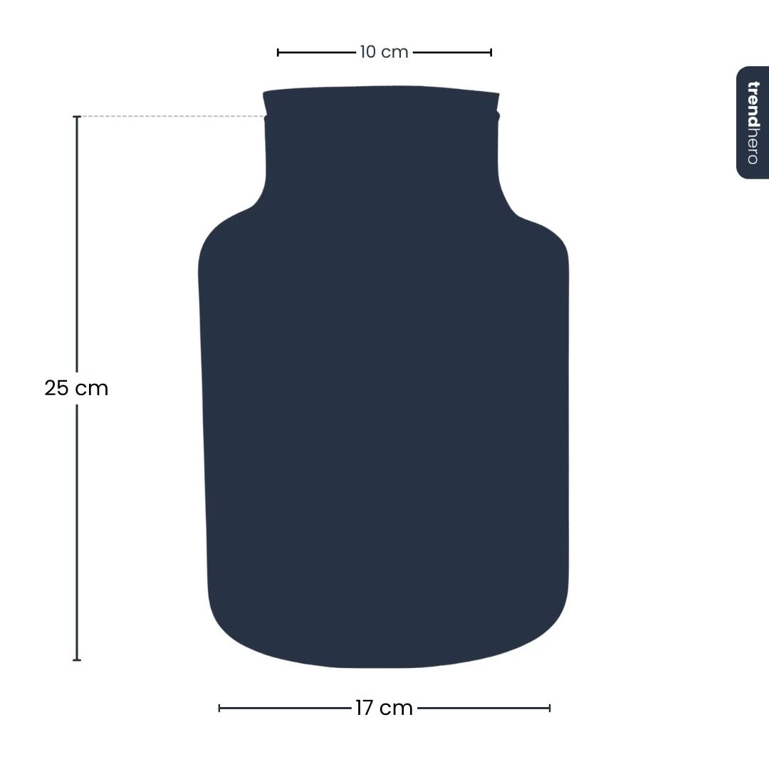 Terrarium Bottle 'Little Milky' - Incl. LED Cork - Closed Terrarium Ø 17 Cm ↑ 25 Cm 6 Terrarium Bottle 'Little Milky' - Incl. LED Cork - Closed Terrarium Ø 17 Cm ↑ 25 Cm - Image 4