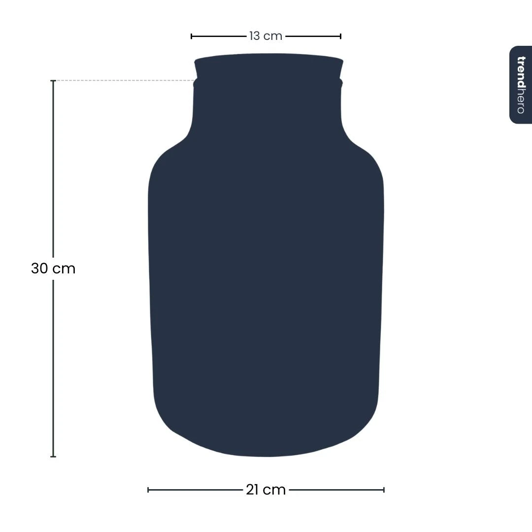 Terrarium Bottle 'Milky' With LED-lighting - Closed Terrarium Ø 21 Cm ↑ 30 Cm 7 Terrarium Bottle 'Milky' With LED-lighting - Closed Terrarium Ø 21 Cm ↑ 30 Cm - Image 5