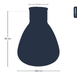 Terrarium Bottle 'Sam' - Incl. LED Cork - Closed Terrarium Ø 24.5 Cm ↑ 30 Cm -Optimal Glass Plant Shop sam terrarium silhouette trendhero ba707557 ed87 4c1d 85da 1d19301f6ed8