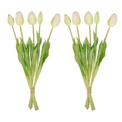 Tulip Bouquet – 10 Pieces – Mixed Colours – ‘Real Touch’ Artificial Tulips – 42 Cm (white/green) 14 Tulip Bouquet – 10 Pieces – Mixed Colours – ‘Real Touch’ Artificial Tulips – 42 Cm (white/green) -Optimal Glass Plant Shop tulpen 2 10stuks kunstbloemen WitWebWit 7f2eb38e adb2 4c0c 9869 167ed5f62263