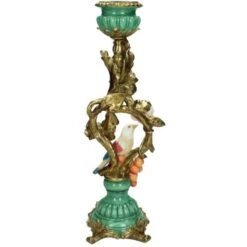 Candle Holder - Loving Bird ↑ 35 Cm -Optimal Glass Plant Shop xet 2739 1